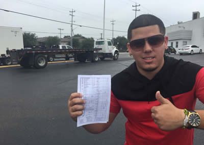 Student show how to get a cdl Texas