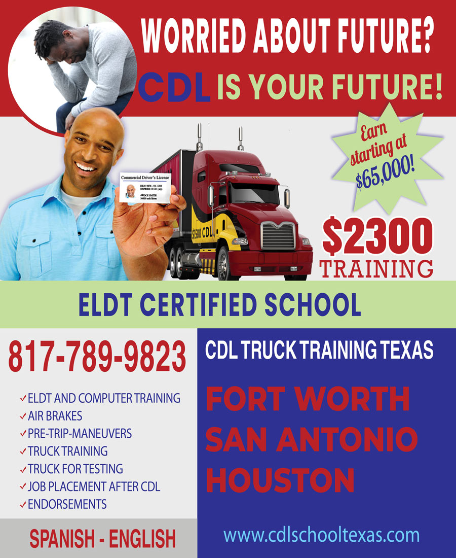 CDL SCHOOL FORT WRTH