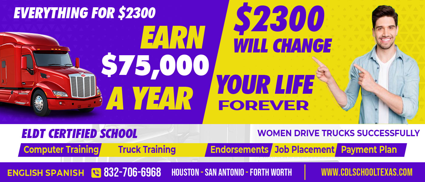 cdl training dallas tx, low price eldt school